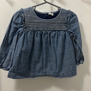 Baby Gap Chambray Shirt, size 2